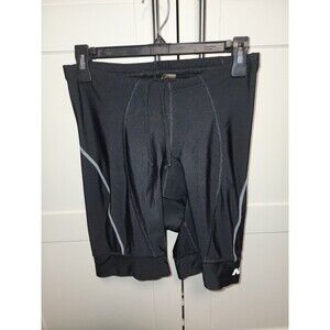 Nishiki Men’s Large Black Padded Cycling Shorts Bike Riding Compression L